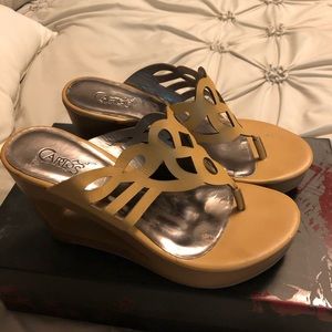 New Carlos leather Wedge